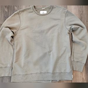Reigning Champ Midweight Terry Crewneck L Sage Color